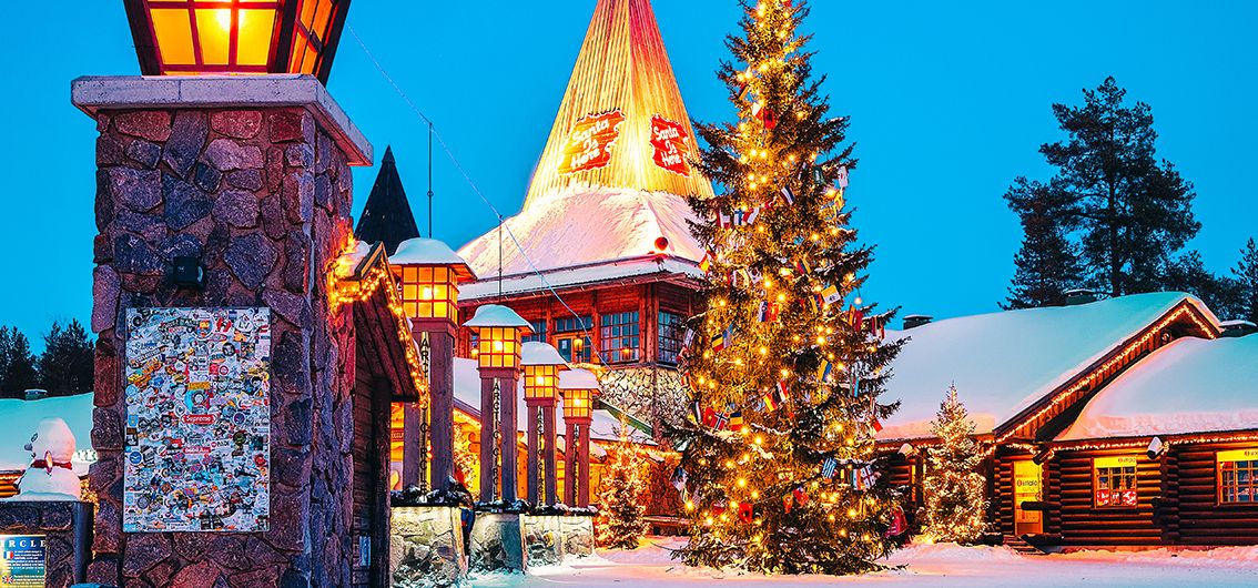 Rovaniemi Heimat des Weihnachtsmanns