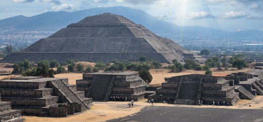 Pyramidenstadt Teotihuacán