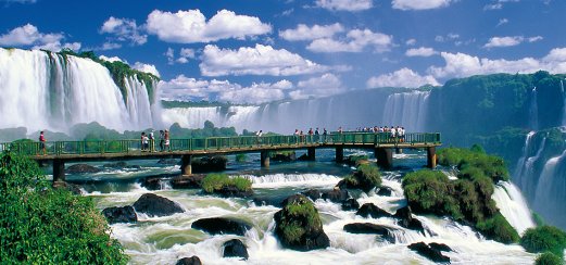 Die beeindruckenden Wasserfälle von Iguazú