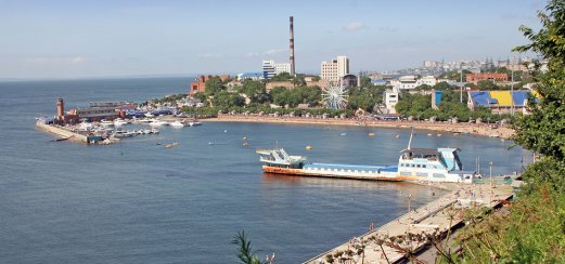Der Hafen von Wladiwostok