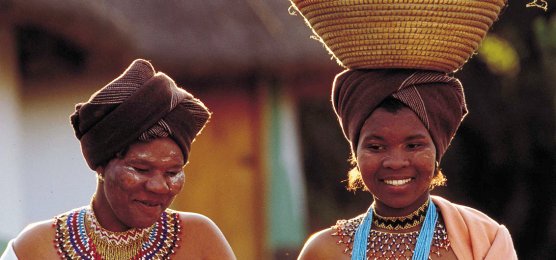 Afrikanische Lebenfreude: Xhosa-Frauen