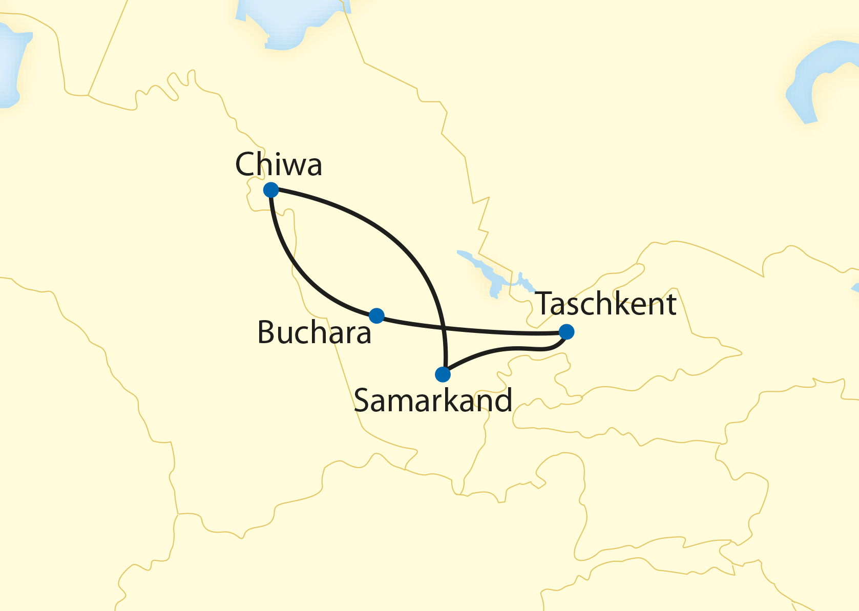 Mit dem Orient Silk Road Express durch Usbekistan (2020)