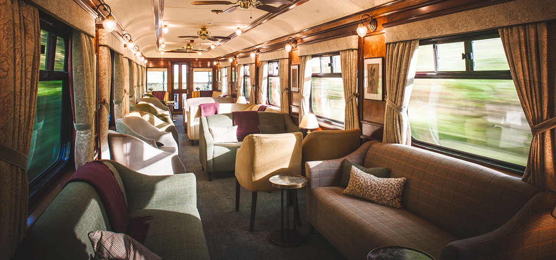 Ihr Lounge-Wagen im Royal Scotsman