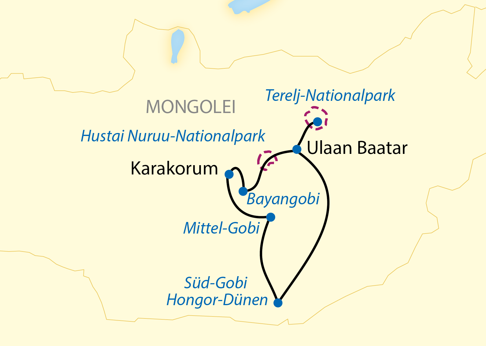 Mit Besuch des Naadam-Festes (2022)