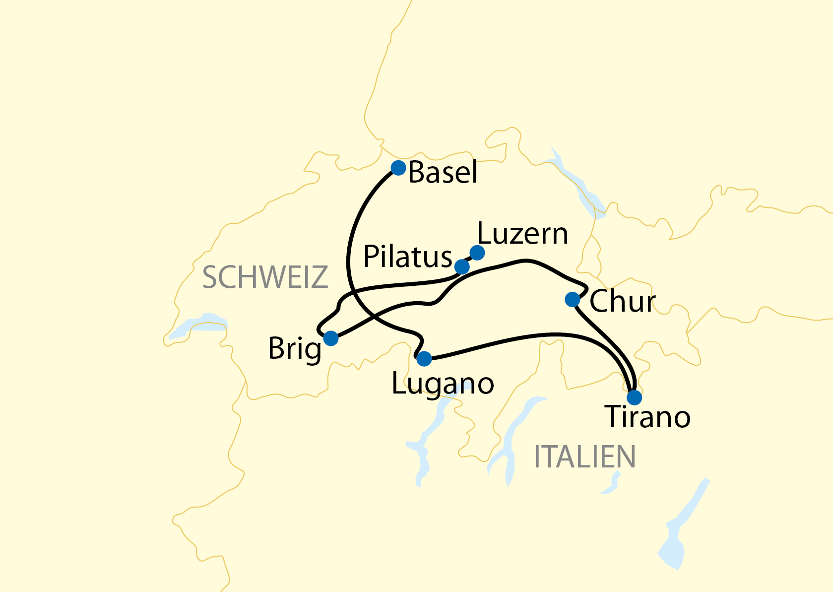 Per Zug, Postauto und Schiff (2022/2023)