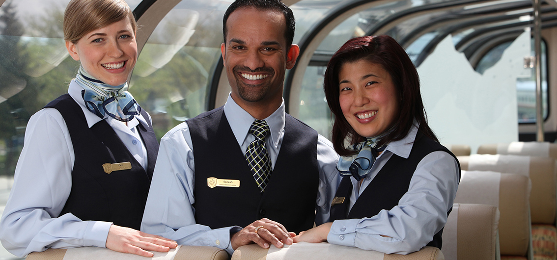 Rocky Mountaineer: Willkommen an Bord!