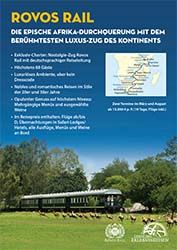 Schaufensterposter A4 - Rovos Rail