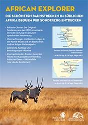 Schaufensterposter A4 - African Explorer - Verrückt nach Zug