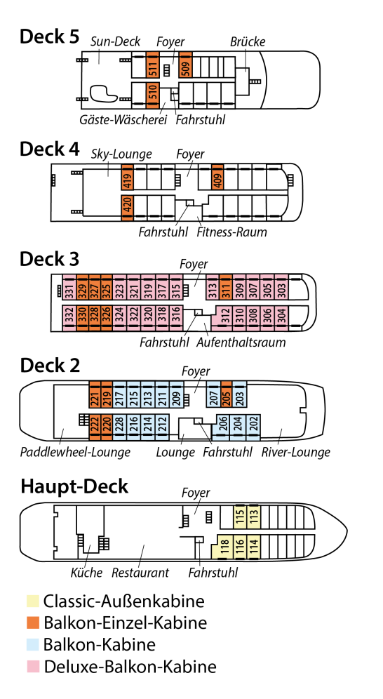 Deckplan American Heritage Deckplan American Heritage