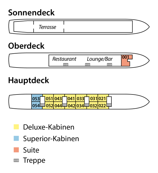 Deckplan Spirit of Chartwell 2025