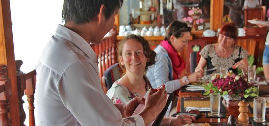 Mekong Flussschiff