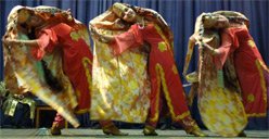 Usbekische Tanzvorführung in Buchara