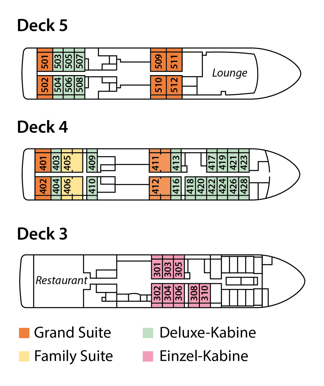 Deckplan Magellan Discoverer