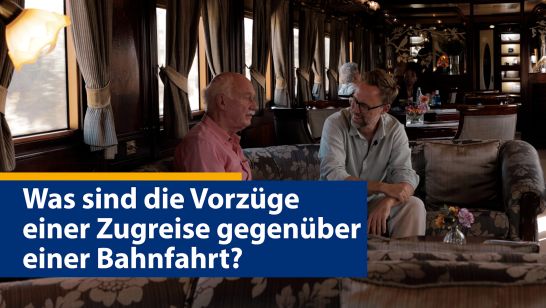 Warum eine Bahnreise? - Was sind die Vorzüge einer Zugreise gegenüber einer Bahnfahrt?