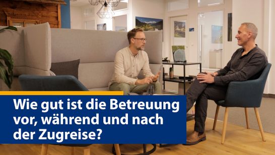 Service und Trust - Wie gut ist die Betreuung vor, während und nach der Zugreise?