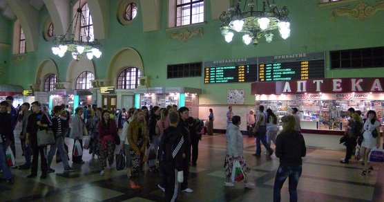 Moskau, Kasaner Bahnhof