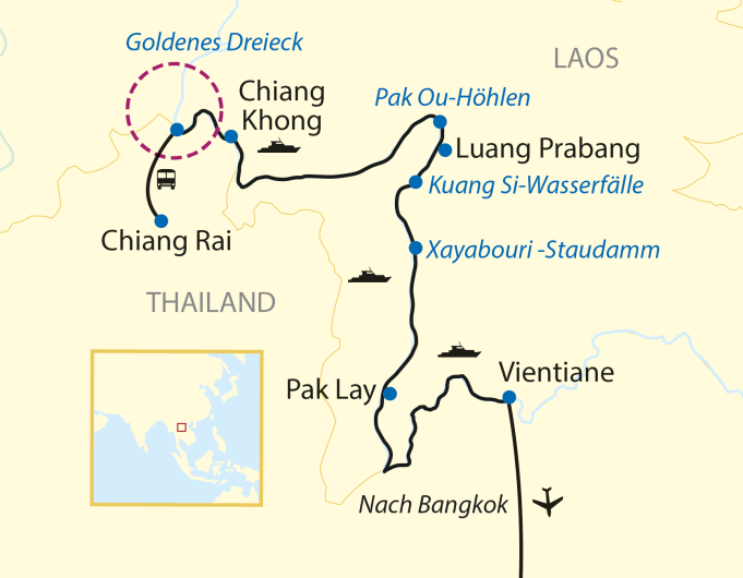 Karte_Mekong_Orchidee Goldenes Dreieck - Vientiane_1931_2024