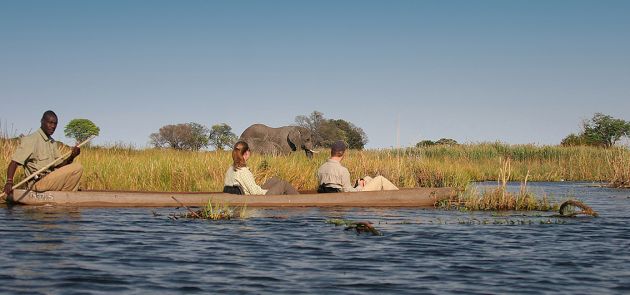 Unterwegs im Okavango-Delta