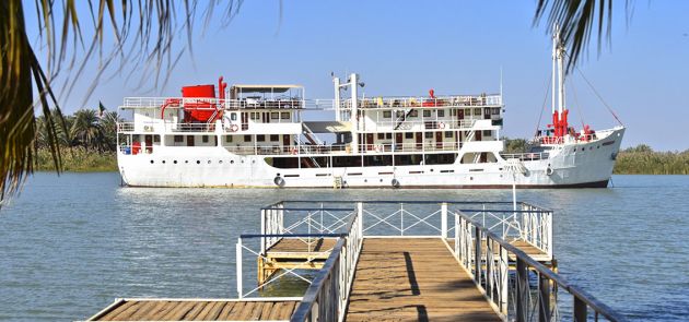 Senegal- Schiff Bou-el-Mogdad--
