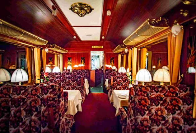Der Salon-Speisewagen Le Rubis Noir - Credit Rail Event - John Ch. Dierauer