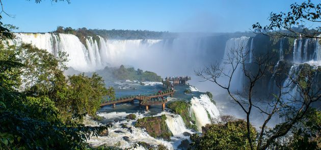 Iguazú-Wasserfälle- Iguazú-Wasserfälle-