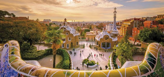Güell-Park in Barcelona