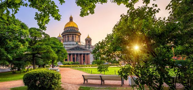 Isaak-Kathedrale in St. Petersburg, Russland