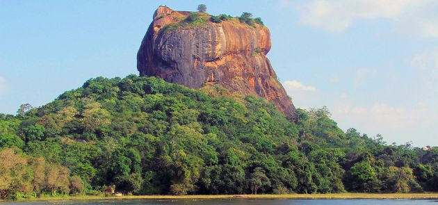 Sigiriya-Monolith, Sri Lanka. Sigiriya-Monolith, Sri Lanka.