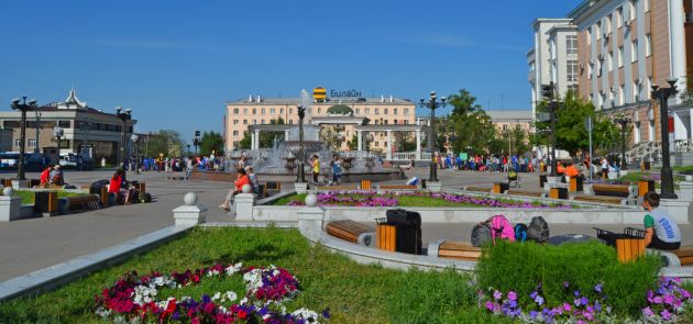 Zwischenstopp in Ulan Ude