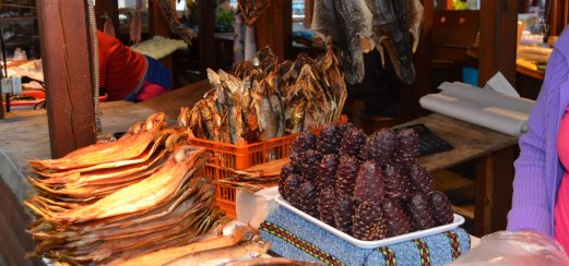 Listwianka - Traditioneller russischer Markt



