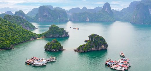 UNESCO-Weltkulturerbe Halong-Bucht