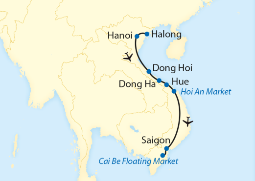 15-tägige Privatreise durch Vietnam 15-tägige Privatreise durch Vietnam