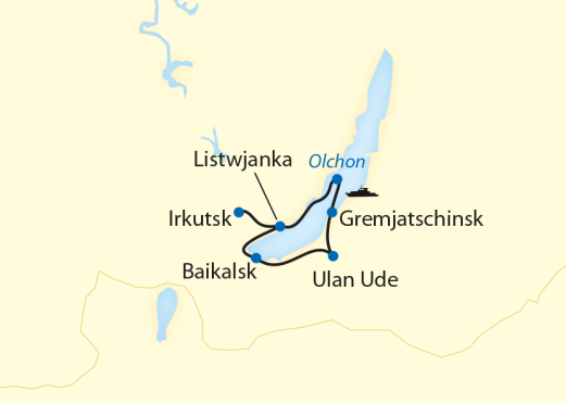 12-tägige Erlebnisreise in kleiner Gruppe durch Sibirien mit umfassender Erkundung des Baikalsees 12-tägige Erlebnisreise in kleiner Gruppe durch Sibirien mit umfassender Erkundung des Baikalsees