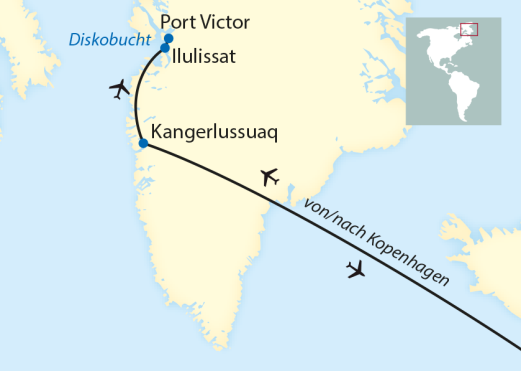 10-tägige Erlebnisreise in kleiner Gruppe durch West-Grönland 10-tägige Erlebnisreise in kleiner Gruppe durch West-Grönland