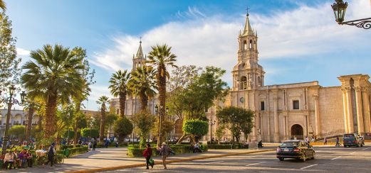 Kathedrale von Arequipa in Peru