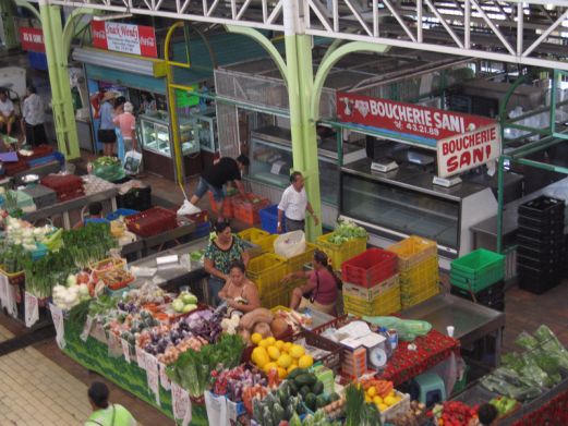 Tahiti Markt in Papeete