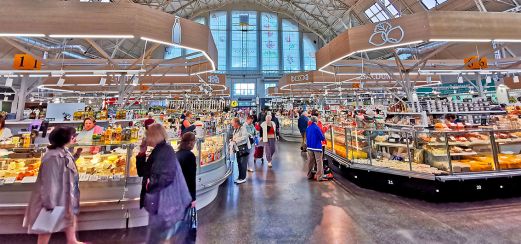 Markthalle in Riga