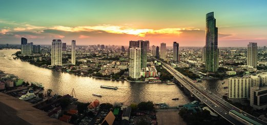 Bangkok, die Hauptstadt Thailands