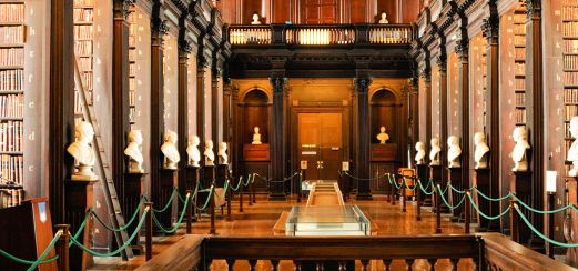 Bibliothek im Trinity College in Dublin