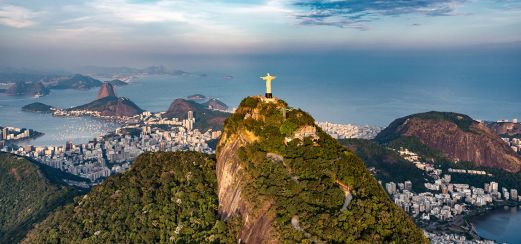 Blick über Rio de Janeiro