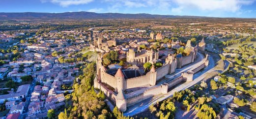 Burg Cité in Carcassonne