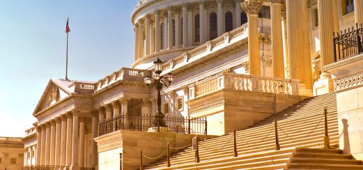 Das US Capitol in Washington, D.C.