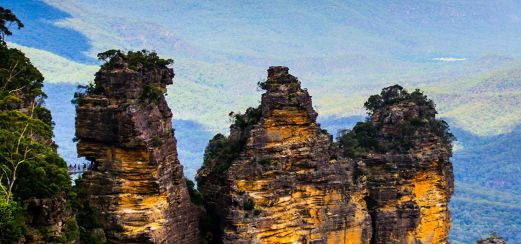 Die drei Schwestern bei den Blue Mountains