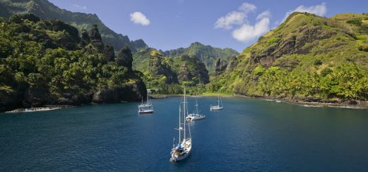 Die Jungfrauenbucht von Fatu Hiva