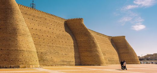 Die mächtige Ark-Festung in Buchara