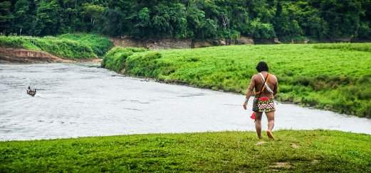 Embera-Ureinwohner