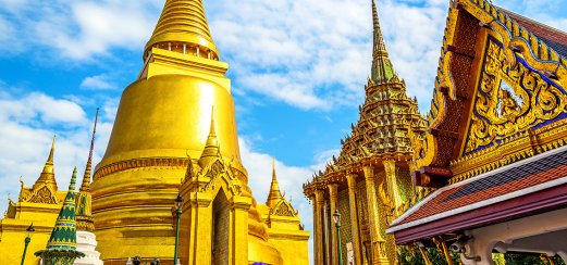 Wat Phra Kaeo:  Goldene Stupa