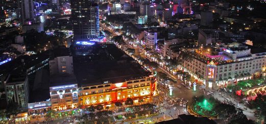 Saigon bei Nacht Saigon bei Nacht