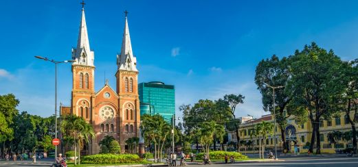 Kathedrale Notre Dame in Saigon