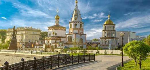 Kathedrale der Offenbarung in Irkutsk, Russland